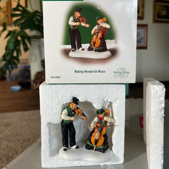 Department 56 Making Wonderful Music Statues - Picture 2 of 15